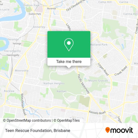 Teen Rescue Foundation map