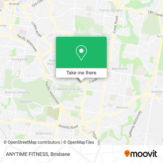 ANYTIME FITNESS map