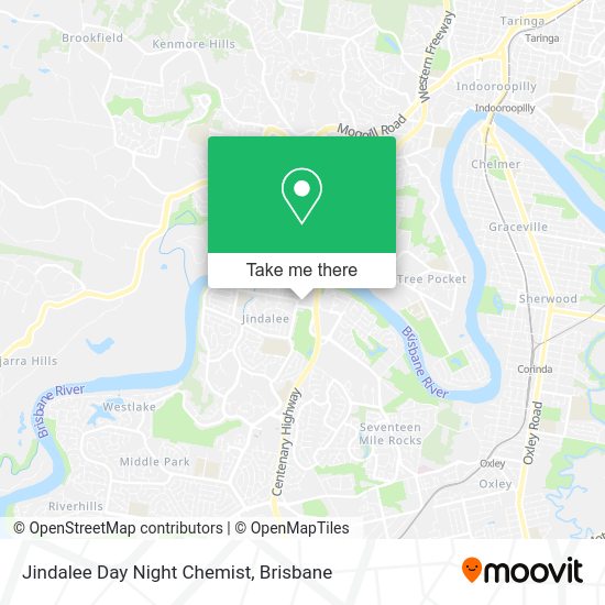 Jindalee Day Night Chemist map