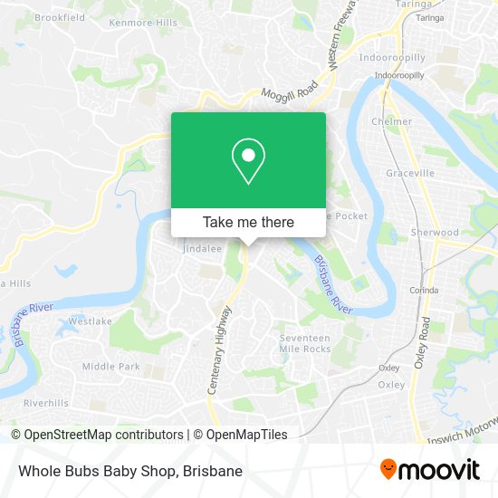 Whole Bubs Baby Shop map