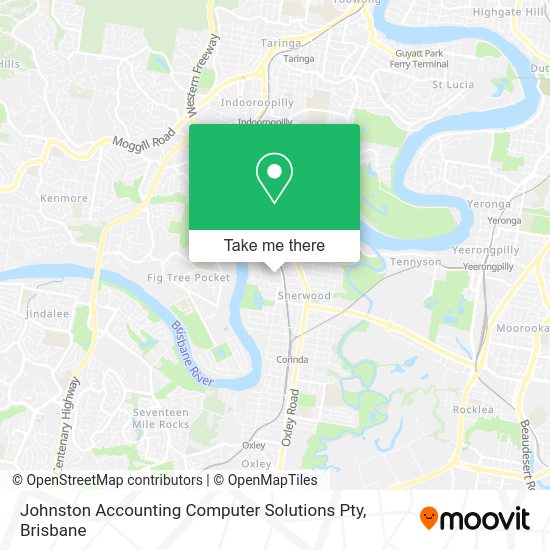 Johnston Accounting Computer Solutions Pty map