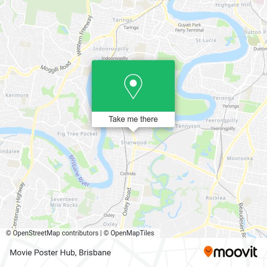 Movie Poster Hub map
