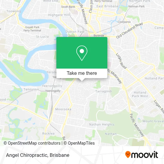 Mapa Angel Chiropractic