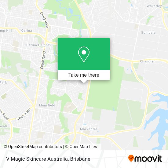 V Magic Skincare Australia map