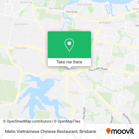 Melin Vietnamese Chinese Restaurant map