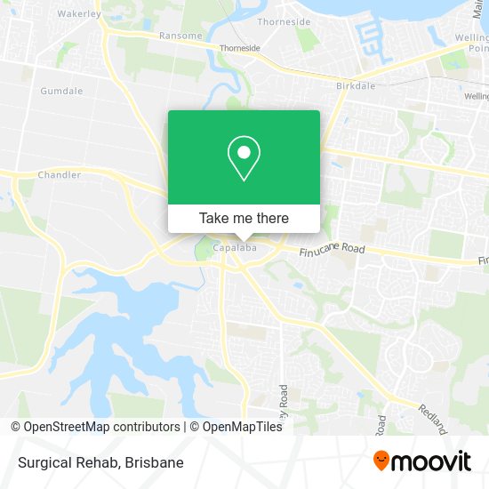 Surgical Rehab map