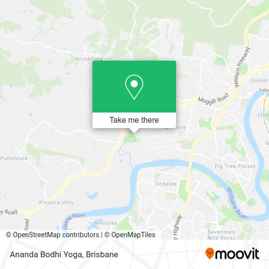 Ananda Bodhi Yoga map