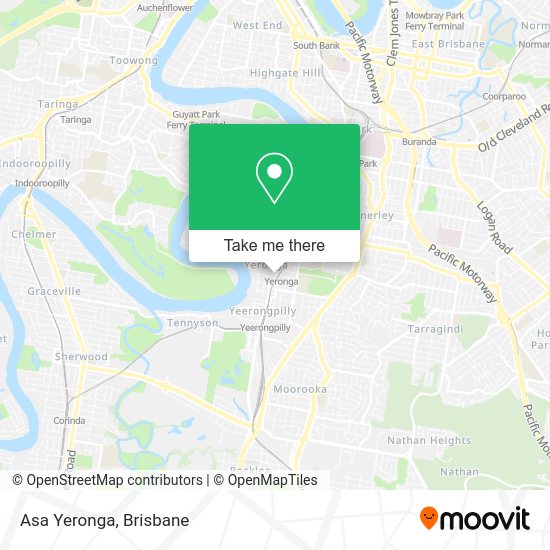 Asa Yeronga map
