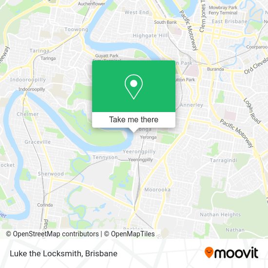 Luke the Locksmith map
