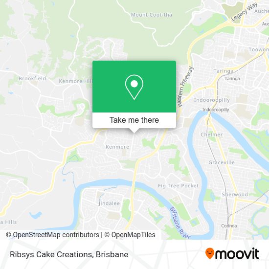 Ribsys Cake Creations map