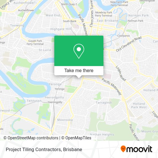 Project Tiling Contractors map