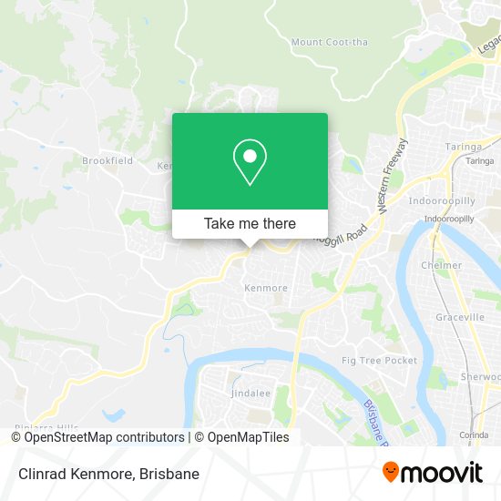 Clinrad Kenmore map