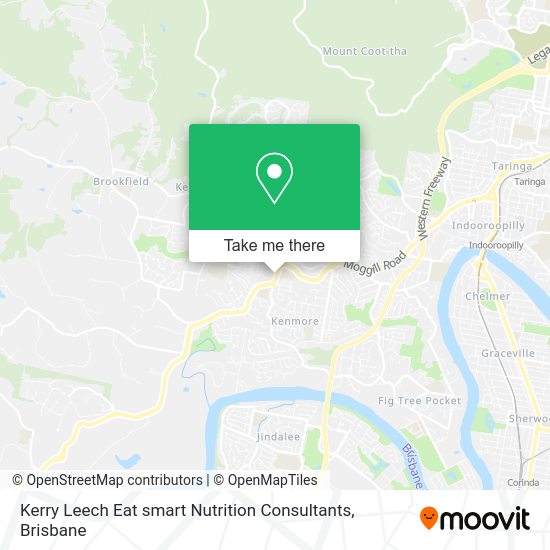 Kerry Leech Eat smart Nutrition Consultants map