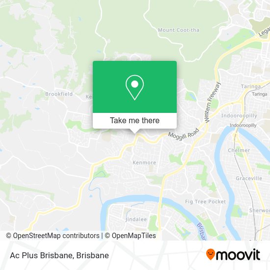 Ac Plus Brisbane map
