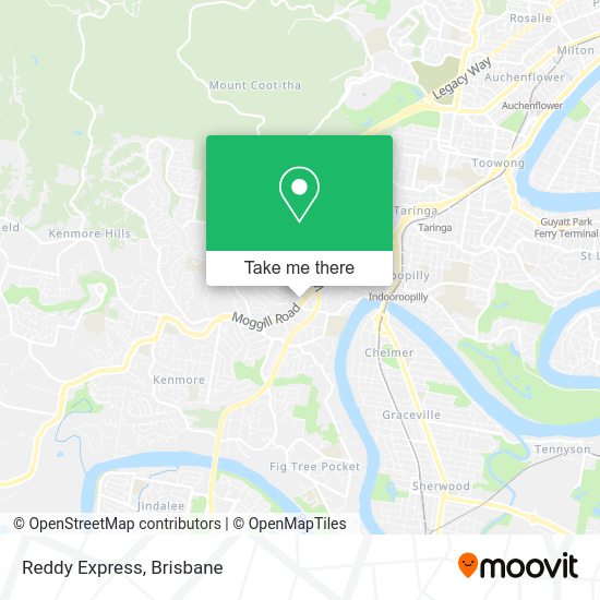Reddy Express map
