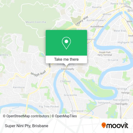 Super Nini Pty map