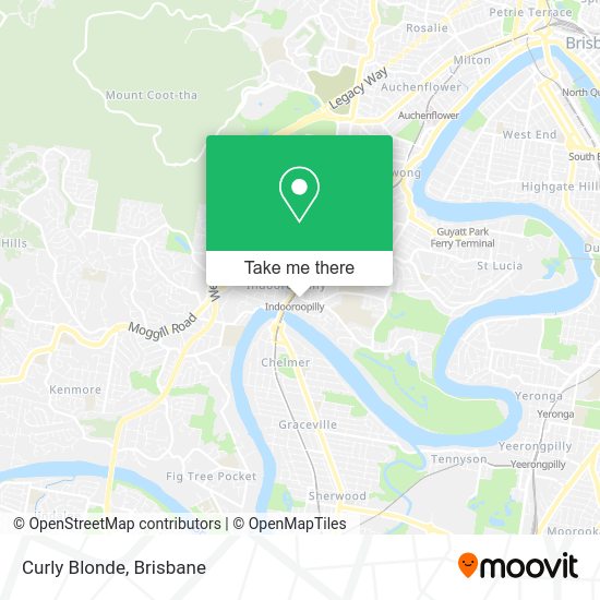 Curly Blonde map