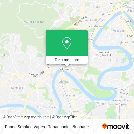 Panda Smokes Vapes - Tobacconist map