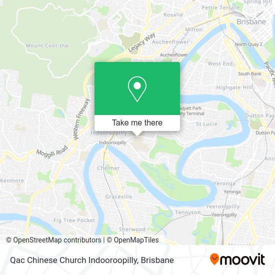 Qac Chinese Church Indooroopilly map