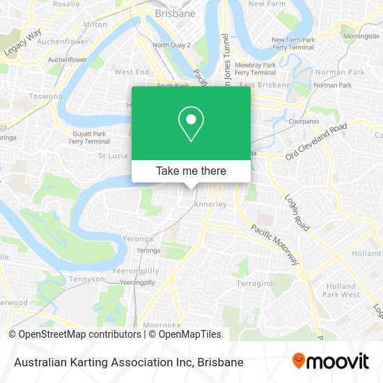 Australian Karting Association Inc map