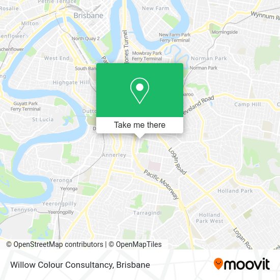 Willow Colour Consultancy map