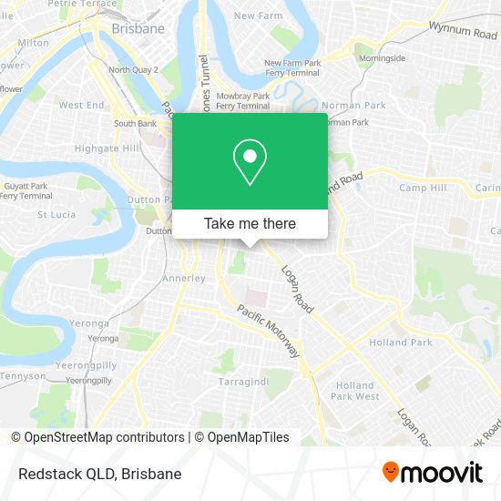 Redstack QLD map