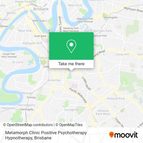 Metamorph Clinic Positive Psychotherapy Hypnotherapy map