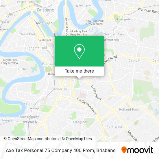 Axe Tax Personal 75 Company 400 From map