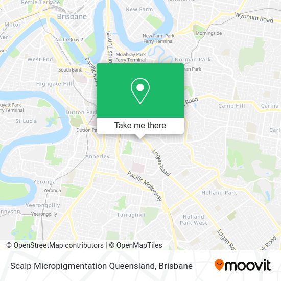 Scalp Micropigmentation Queensland map