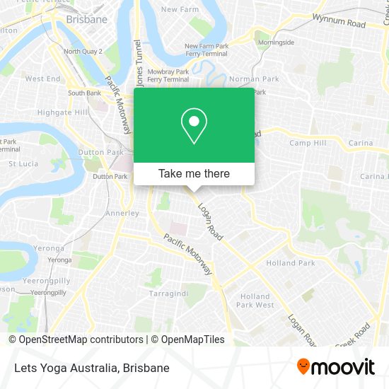 Lets Yoga Australia map