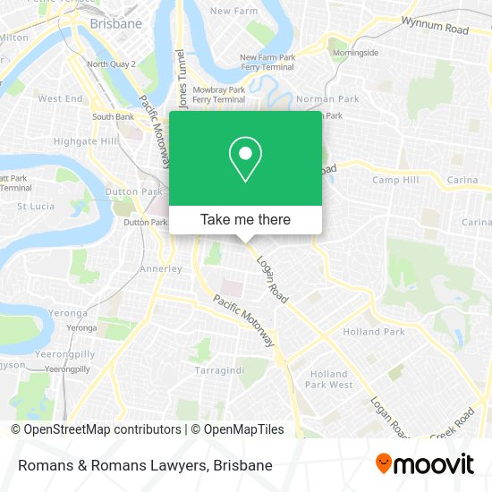 Romans & Romans Lawyers map