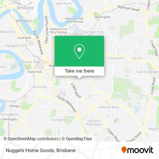 Nuggets Home Goods map