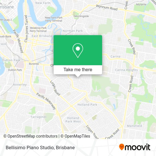 Bellisimo Piano Studio map