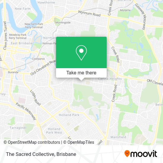 The Sacred Collective map