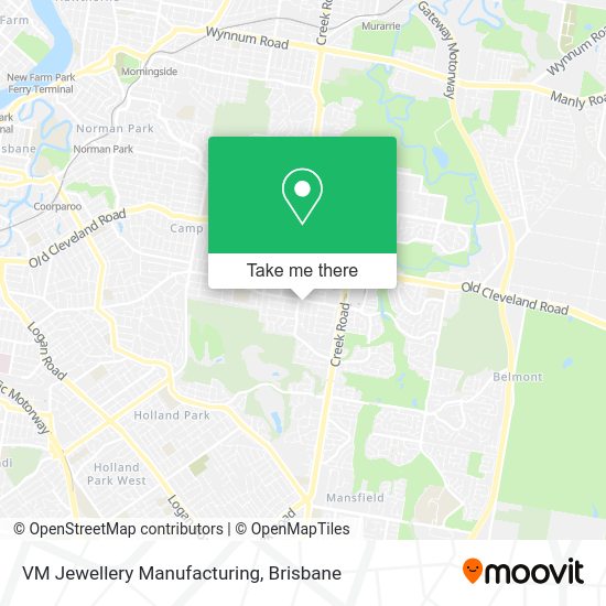 VM Jewellery Manufacturing map