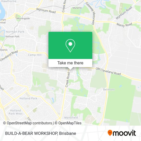 BUILD-A-BEAR WORKSHOP map