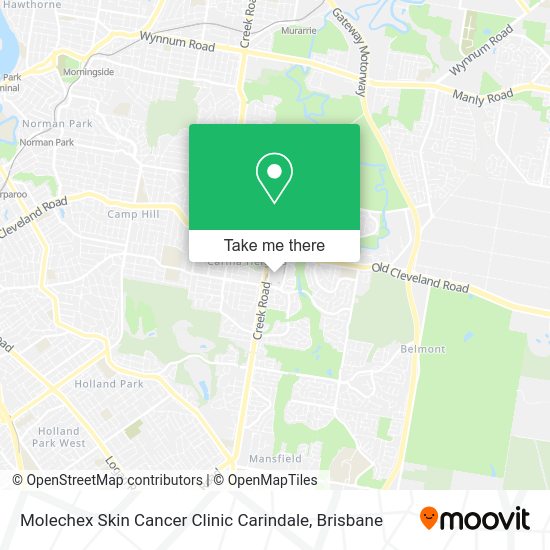 Molechex Skin Cancer Clinic Carindale map