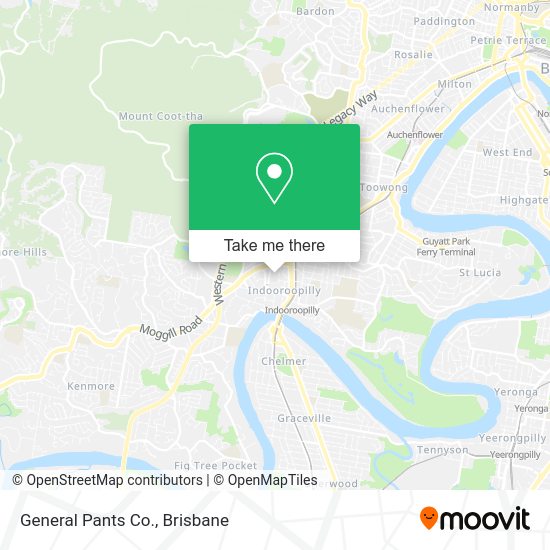 General Pants Co. map