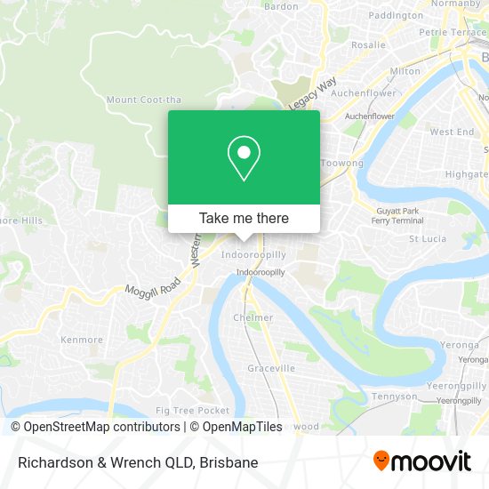 Richardson & Wrench QLD map
