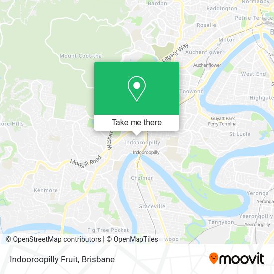 Indooroopilly Fruit map