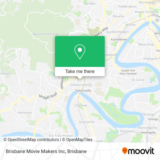 Brisbane Movie Makers Inc map