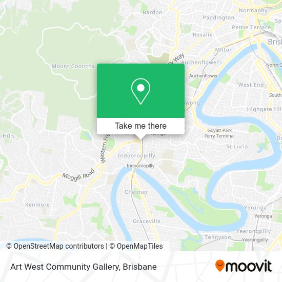 Art West Community Gallery map