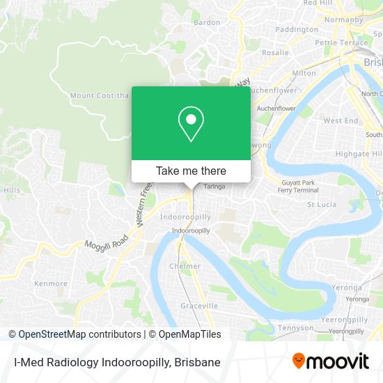 I-Med Radiology Indooroopilly map