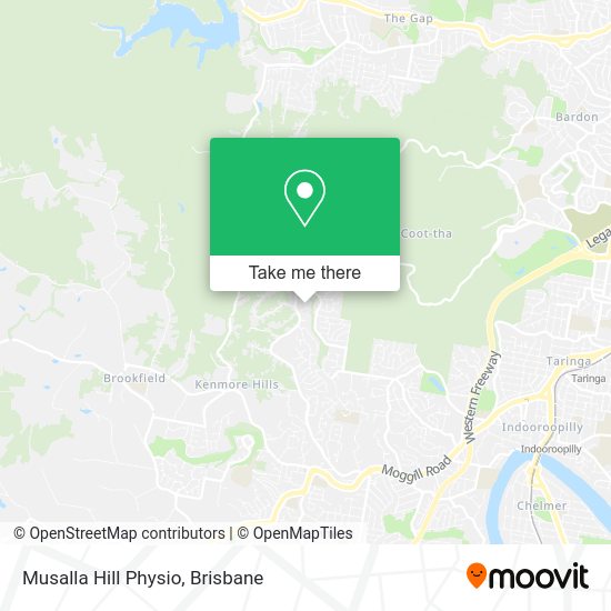 Musalla Hill Physio map