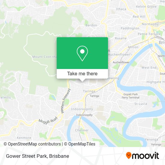 Gower Street Park map
