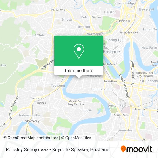Ronsley Seriojo Vaz - Keynote Speaker map