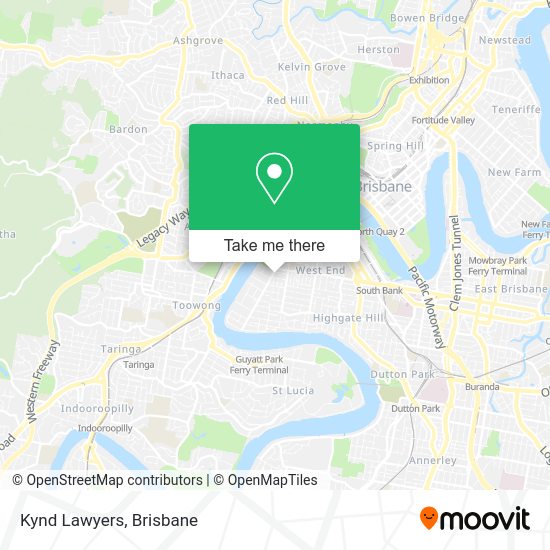 Kynd Lawyers map