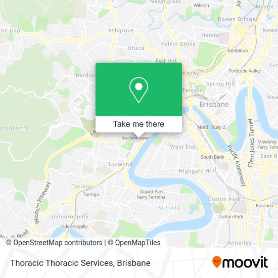 Thoracic Thoracic Services map