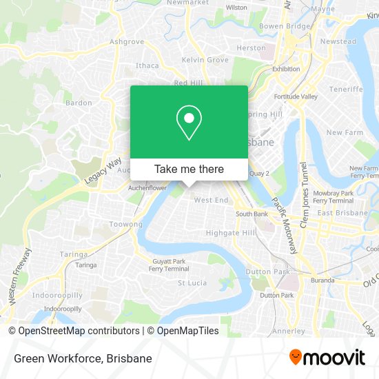 Green Workforce map
