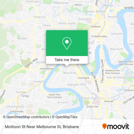 Mollison St Near Melbourne St map